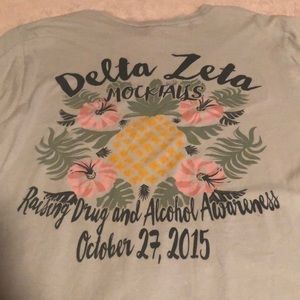 Delta Zeta V-Neck Tee